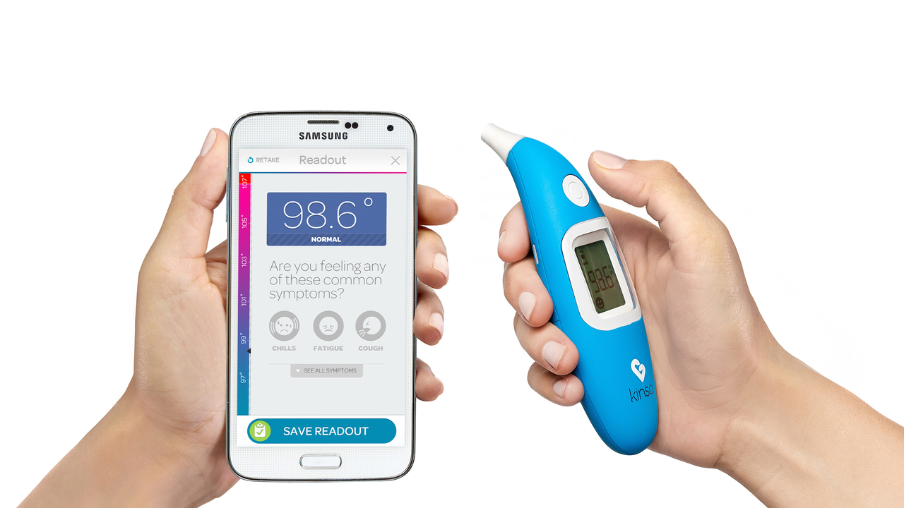 Desire This Kinsa Smart Ear Thermometer